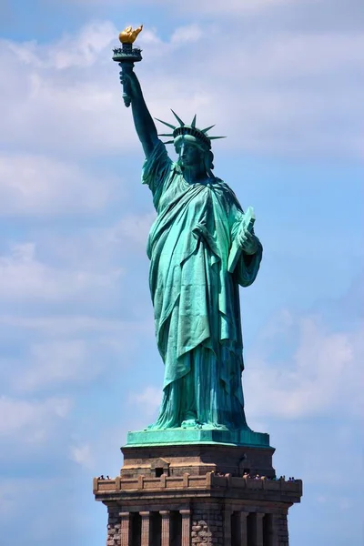 Estátua Liberdade Nova Iorque Marco Nacional Americano — Fotografia de Stock