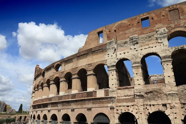 Колизей Риме Италия Историческая Достопримечательность Древнеримские Руины — стоковое фото