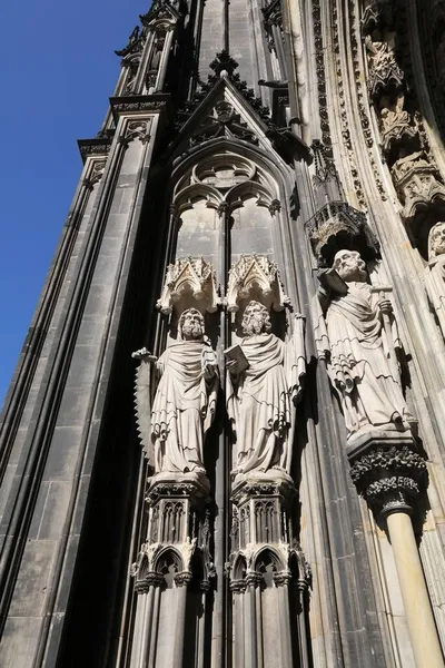 Lieu Historique Cologne Allemagne Patrimoine Mondial Unesco Allemagne Cathédrale Cologne — Photo