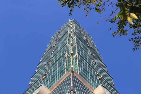 Taipei Taiwan Dezember 2018 Taipei 101 Gebäude Taiwan War Von — Stockfoto