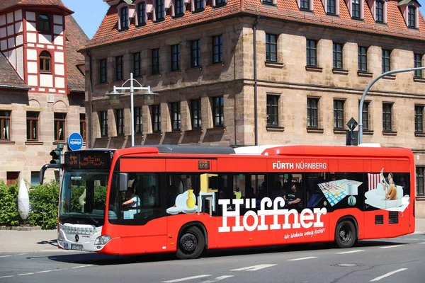 Furth Alemanha Maio 2018 City Bus Mercedes Benz Citaro Furth — Fotografia de Stock