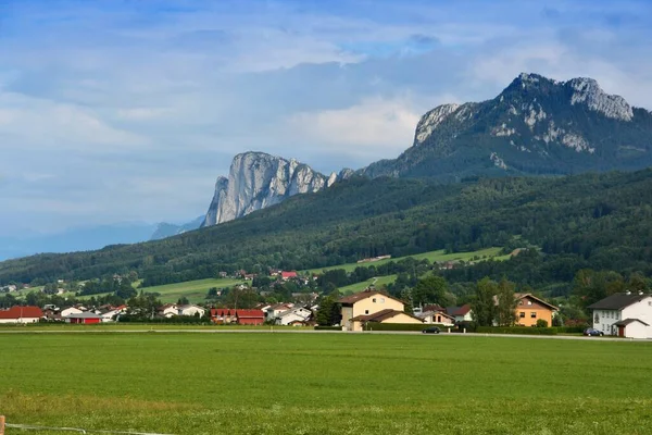 Salzkammergut Mountains Thalgau Oostenrijk Landschap Van Oostenrijk — Stockfoto