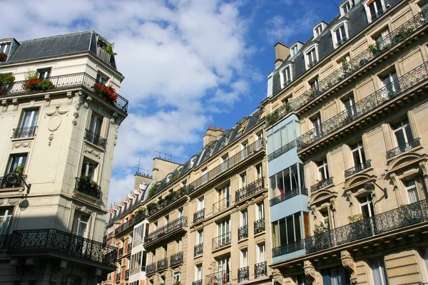 Paris Quartier Latin 5Ème Arrondissement Vue Sur Rue Architecture Paris — Photo