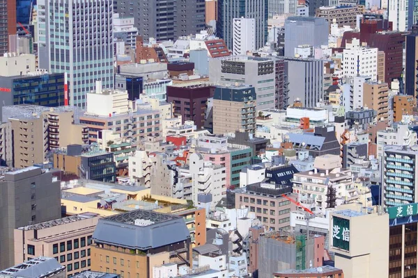 Tokyo Japan December 2016 City View Tokyo Nishishinbashi District Minato — Stock Photo, Image