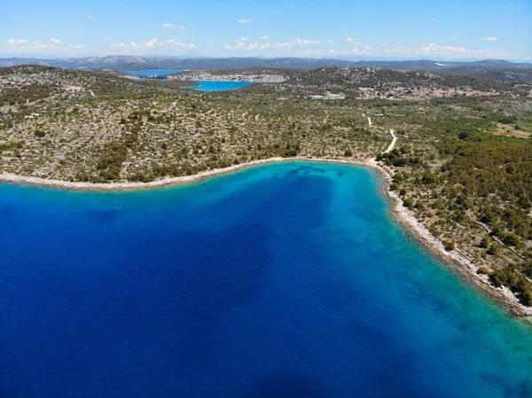 Isla Murter Croacia Costa Del Paraíso Croacia —  Fotos de Stock