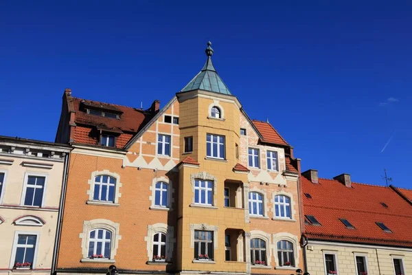 Mikolow Cidade Polônia Rynek Arquitetura Praça Cidade — Fotografia de Stock