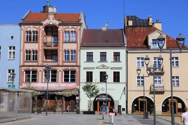 Gliwice Polonia Maggio 2021 Piazza Rynek Nella Città Gliwice Polonia — Foto Stock