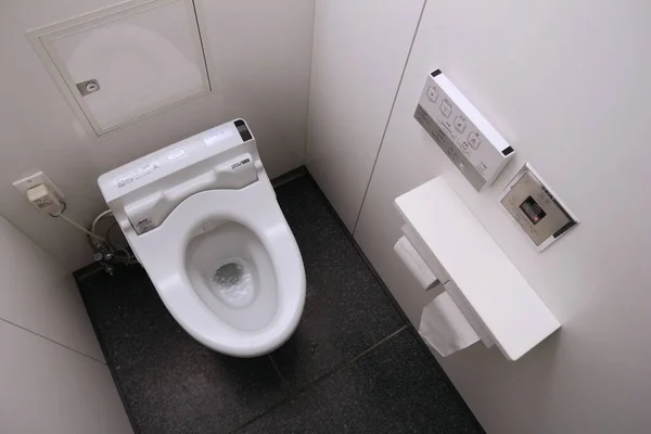 Tokyo Giappone Dicembre 2016 Moderno Alta Tecnologia Con Bidet Elettronico — Foto Stock