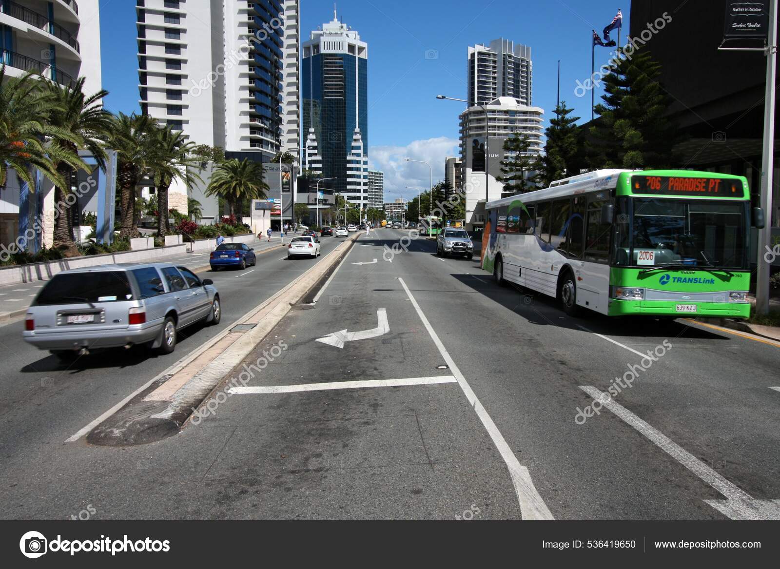 GOLD COAST, AUSTRALIA - MARCH 25, 2008: People walk in Surfers Paradise,  Gold Coast, Australia. With more than 500,000 people, it is the 6th most  popu Stock Photo - Alamy