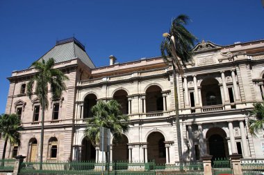 Brisbane, Avustralya 'daki Queensland Parlamentosu. Hükümet binası.