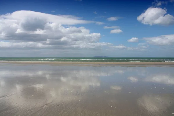 Krajobraz Wyspy Północnej Nowa Zelandia Waihi Beach Region Zatoki Plenarnej — Zdjęcie stockowe