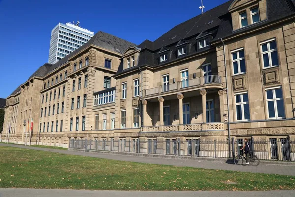 Düsseldorf Deutschland September 2020 Staatskanzlei Des Landes Nordrhein Westfalen Regierungsgebäude — Stockfoto