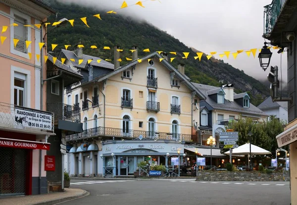 Luz Saint Saveur France September 2021 Street View Downtown Luz — стоковое фото