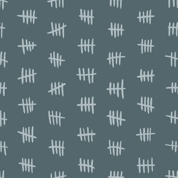 Tally Marks Counting Lines Seamless Texture Vector Illustration Prison Wall — стоковый вектор