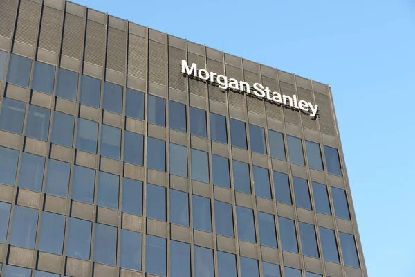 Los Angeles Usa Április 2014 Morgan Stanley Épület Beverly Hills — Stock Fotó