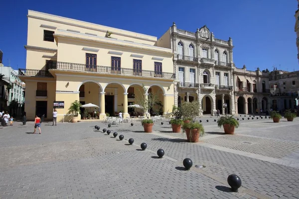 Havana Küba Şubat 2011 Turist Havana Old Town Ziyaret Edin — Stok fotoğraf