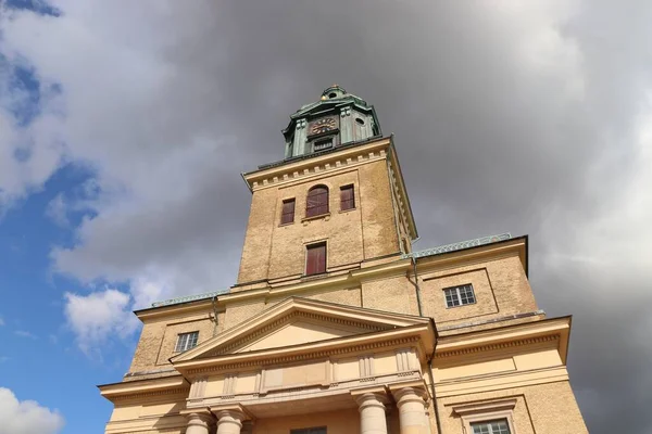 Göteborg Város Svédországban Klasszikus Stílusú Katedrális Domkyrkan — Stock Fotó