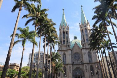 Sao Paulo Büyükşehir Katedrali (Katedral de Se) - Brezilya 'nın simgesi.