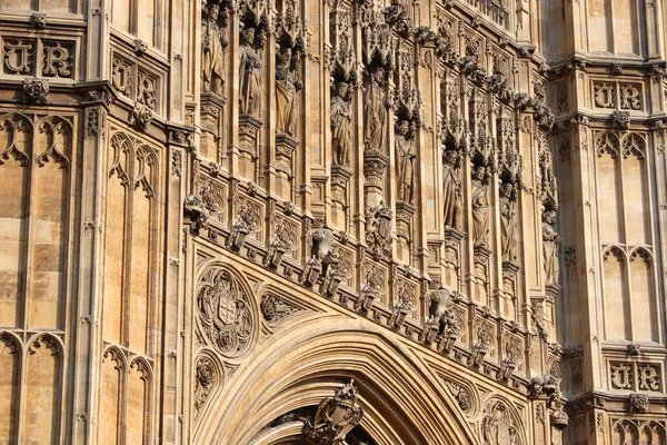 Victoria Tower Londra Marea Britanie Palatul Westminster Din Londra Arhitectura — Fotografie, imagine de stoc