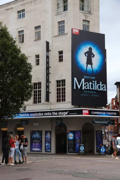 London Juli 2019 Cambridge Theatre Spielt Matilda Musical London Ist — Stockfoto