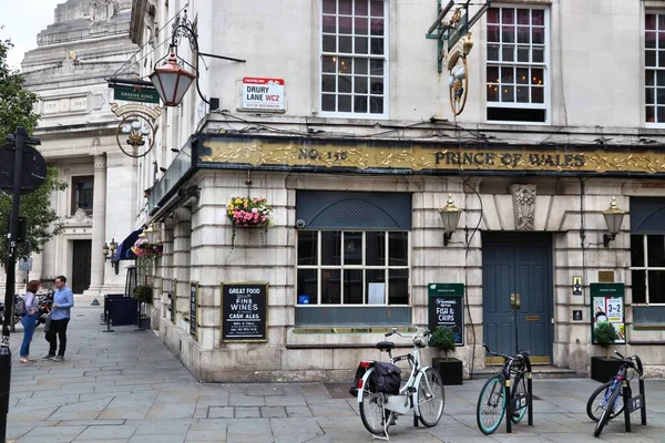 Londra Regno Unito Luglio 2019 Pub Prince Wales Londra Tipico — Foto Stock