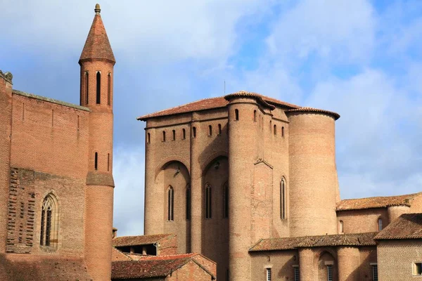 Albi Fransa Albi Katedrali Berbie Episcopal Sarayı Unesco Dünya Mirası — Stok fotoğraf