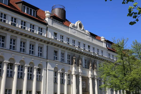 Gliwice Città Polonia Palazzo Del Tribunale Amministrativo Provinciale Polacco Wojewodzki — Foto Stock