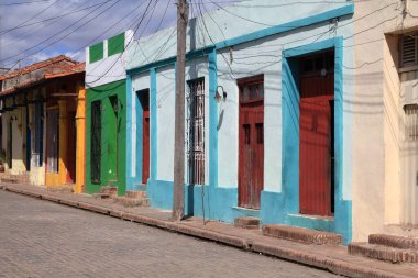 Camagüey, cuba - eski şehir unesco Dünya Mirası listesinde yer