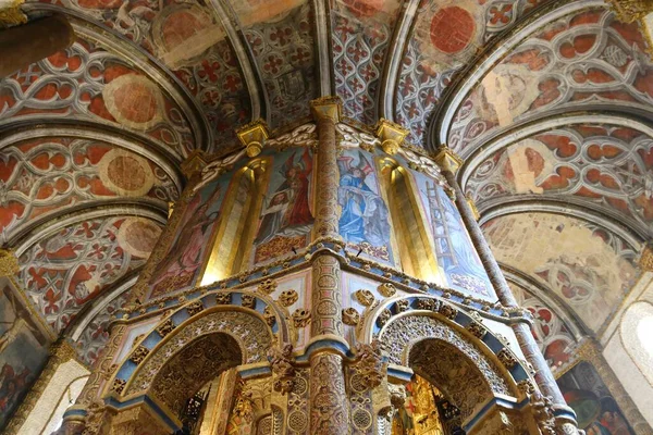 Tomar Portugal Mayo 2018 Interiores Del Convento Cristo Tomar Portugal — Foto de Stock