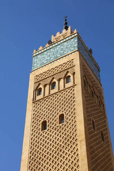 Moschea Nella Città Agadir Marocco Architettura Religiosa Islamica — Foto Stock