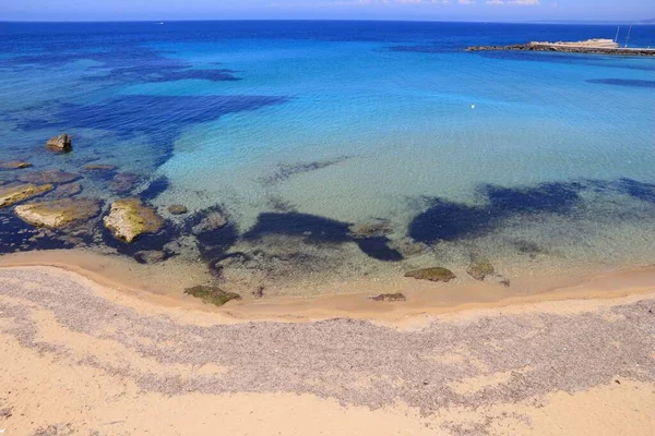 Playa Gallipoli Italia Costa Península Salento —  Fotos de Stock