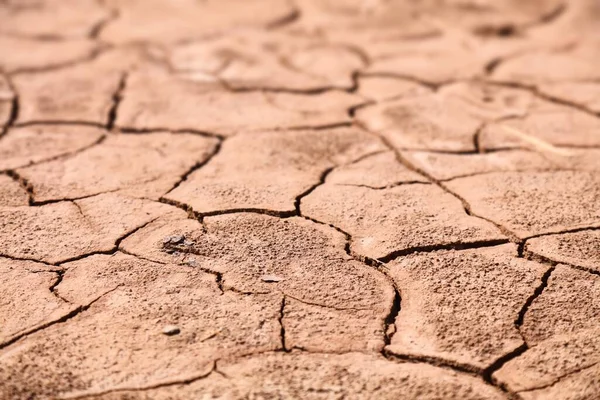 Gedroogde Modder Oppervlak Droge Rivierbedbodem Achtergrond Droogte Marokko — Stockfoto