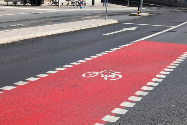 Велосипедний Стокгольмі Швеція Велоспорт Транспортна Інфраструктура — стокове фото