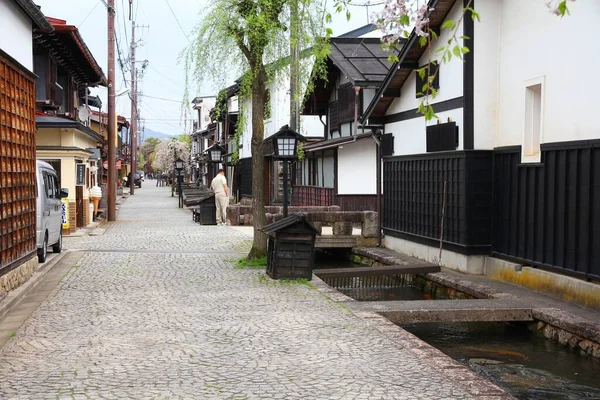 Furukawa Hida Japonsko Dubna 2012 Lidé Navštěvují Furukawa Hidu Japonsku — Stock fotografie