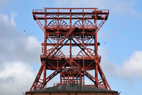 Gelsenkirchen Alemanha Património Industrial Região Ruhr Consolidação Zeche Antiga Mina — Fotografia de Stock