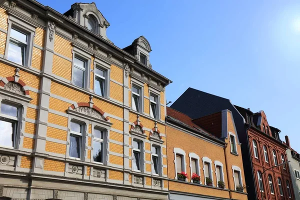 Gelsenkirchen City Germany Town Residential Street View — Stock Photo, Image