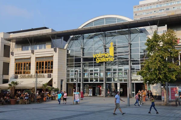 Гаген Германия Сентября 2020 Люди Посещают Площадь Фридриха Эберта Городе — стоковое фото