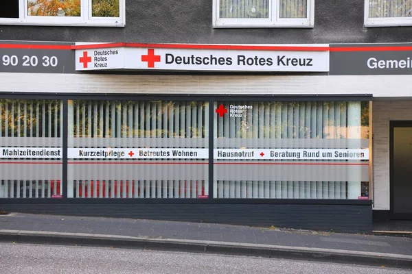 Hagen Tyskland September 2020 Tyska Röda Korset Deutsches Rotes Kreuz — Stockfoto