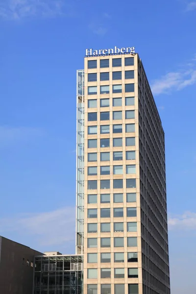 Dortmund Γερμανια Σεπτεμβριου 2020 Κτίριο Γραφείων Του Harenberg City Center — Φωτογραφία Αρχείου