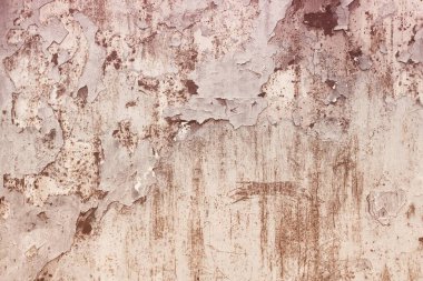 Eski paslı arka plan. Paslı metal düz doku. Grunge endüstriyel dokusu.