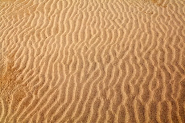 Textura Del Patrón Arena Marruecos Fondo Ondulado Arena Del Desierto —  Fotos de Stock