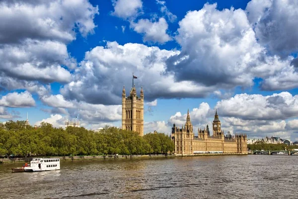 Palace Parliament London Big Ben Clock Tower Landmark London — Stock Photo, Image