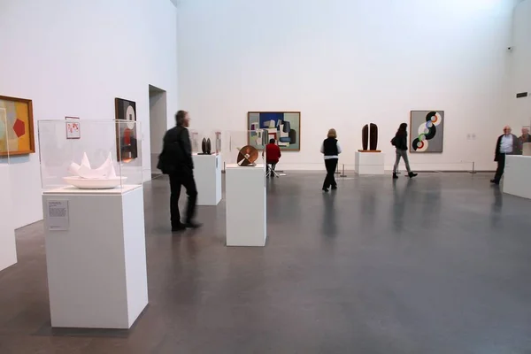 Londres Reino Unido Maio 2012 Pessoas Visitam Galeria Tate Modern — Fotografia de Stock