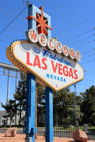 Las Vegas Usa Aprile 2014 Benvenuti Fabulous Las Vegas Nevada — Foto Stock