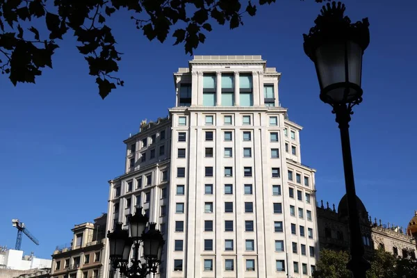 Barcelona Spagna Ottobre 2021 Edificio Passeig Gracia Completato Nel 1936 — Foto Stock