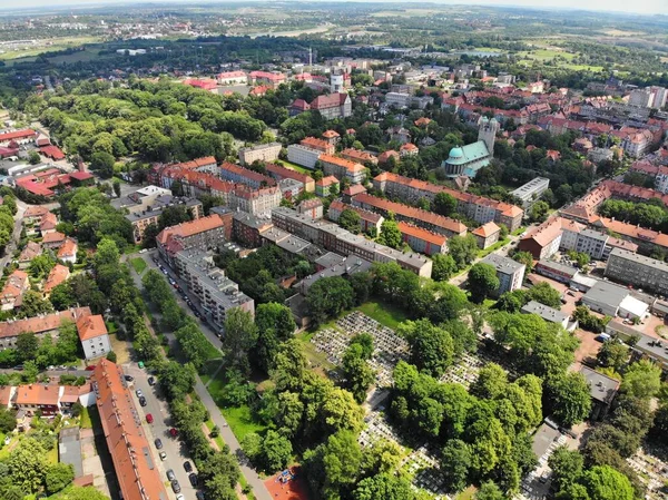 Bytom City Utsikt Över Luften Övre Schlesien Polen — Stockfoto