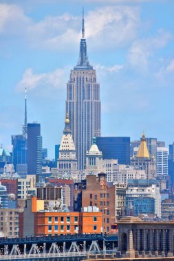 New York City - Midtown Manhattan urban skyline.