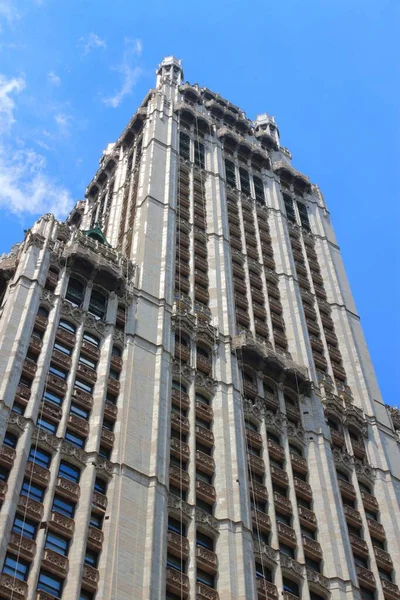 New York Usa July 2013 Woolworth Building Exterior View New — Stock Photo, Image