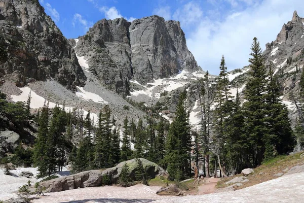Rocky Mountain National Park Colorado Usa Montagna Pianeggiante Picco — Foto Stock