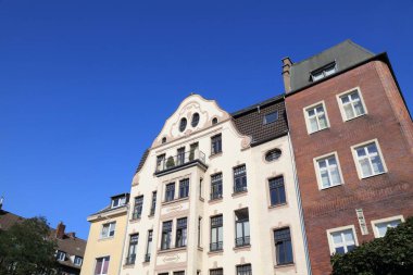 Dusseldorf city, Germany. Architecture of Old Town in Dusseldorf.